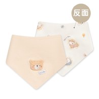 有機棉三角圍兜2入