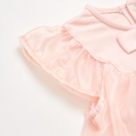 Chic a Bon 粉嫩小花兔裝禮盒/連身衣3件組禮盒 (兔裝+髮帶+襪子)