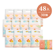 CHIC BASICS純水柔濕巾30抽(4入/組) 12組/48入