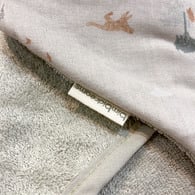 【網路獨家】竹纖維流蘇連帽浴巾禮盒 100x100cm