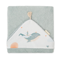 【網路獨家】竹纖維流蘇連帽浴巾禮盒 100x100cm