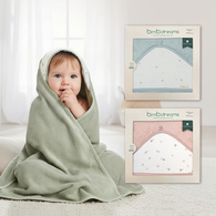 【網路獨家】竹纖維連帽掛勾浴巾禮盒 100x100cm