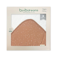 【網路獨家】純棉連帽圍裙式寶寶浴巾禮盒 100x100cm+柔軟布書