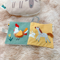 【網路限定】柔軟布書 16x16cm