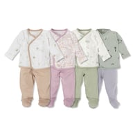 【網路限定】竹纖有機棉長袖包腳褲套裝