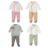 【網路限定】竹纖有機棉長袖包腳褲套裝