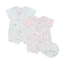 探索小世界短袖兔裝(天絲洞感提花布)