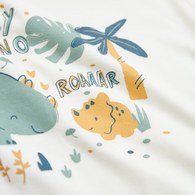 小恐龍短袖圓領衫 (水晶紗)
