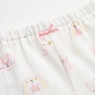 彩虹兔嬰兒長褲 (鋅纖維布)