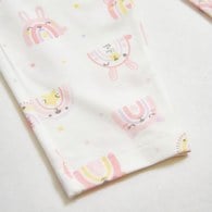 彩虹兔嬰兒長褲 (鋅纖維布)