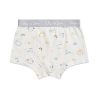 天空熊天絲男童平口褲-2入 (鋅纖維布+銀離子抗菌內襠)