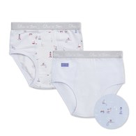 快樂水手天絲男童三角褲-2入 (鋅纖維+銀離子抗菌內襠)