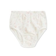 萌兔廚房天絲女童三角褲-2入 (鋅纖維布+銀離子抗菌內襠)