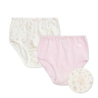 萌兔廚房天絲女童三角褲-2入 (鋅纖維布+銀離子抗菌內襠)
