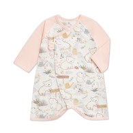 小熊牧場肚衣蝴蝶兔裝(天絲洞感緹花布)