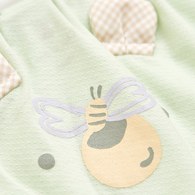 小熊牧場嬰兒長褲 (天絲洞感緹花布)