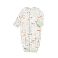 小熊牧場長袍妙妙裝 (天絲洞感緹花布)