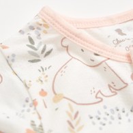 小熊牧場長袍妙妙裝 (天絲洞感緹花布)