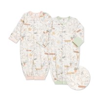 小熊牧場長袍妙妙裝 (天絲洞感緹花布)