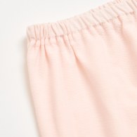 小熊牧場圓領冷氣衫套裝 (天絲洞感緹花布)