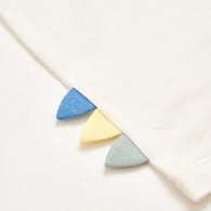 恐龍家族短袖套裝 (水晶紗布+花紗單面布)