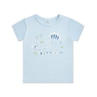 恐龍家族短袖圓領衫 (水晶紗)