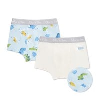 恐龍家族男童平口褲-2入 (銀離子抗菌內襠)