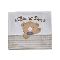 Chic a Bon 好朋友們小蓋被剪毛絨布 71x110cm (物理性防蚊)