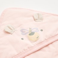 小熊牧場舖棉包巾 80x80cm (彈性布)