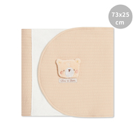 有機棉靜音魔鬼氈小熊大肚圍 73x25cm