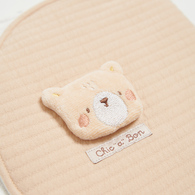 有機棉靜音魔鬼氈小熊大肚圍 73x25cm