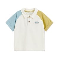 恐龍探險趣幾何POLO衫