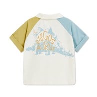 恐龍探險趣幾何POLO衫