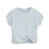 花蝶熊側綁蝴蝶結上衣