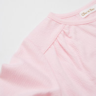 花蝶熊蕾絲下擺針織外套