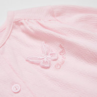 花蝶熊蕾絲下擺針織外套