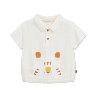 動物樂園趣味獅口袋POLO衫 (涼感)