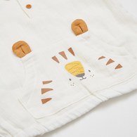 動物樂園趣味獅口袋POLO衫 (涼感)