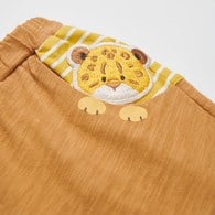 動物樂園俏皮豹口袋短褲