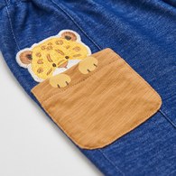 動物樂園造型俏皮豹短褲 (吸濕排汗)