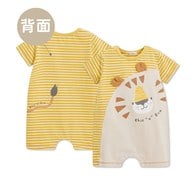 動物樂園趣味獅立體耳朵短袖兔裝