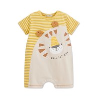 動物樂園趣味獅立體耳朵短袖兔裝