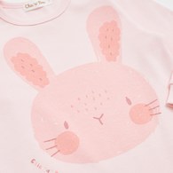 動物家族長袖側開包屁衣