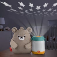 費雪安撫小熊奶瓶投影夜燈