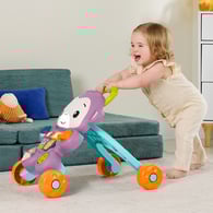 費雪紫色猴子聲光踏步車