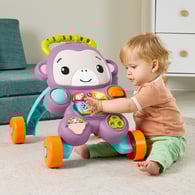 費雪紫色猴子聲光踏步車