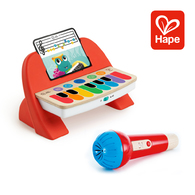 德國Hape 小小音樂達人｜魔法觸控鋼琴＋麥克風