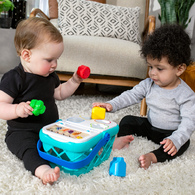 【網路限定】德國Hape Baby Einstein 形狀分類觸控購物籃