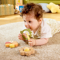 德國Hape MET雷諾瓦菊花藝術花朵搖鈴