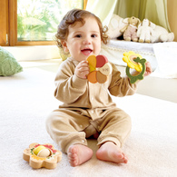 德國Hape MET雷諾瓦菊花藝術花朵搖鈴